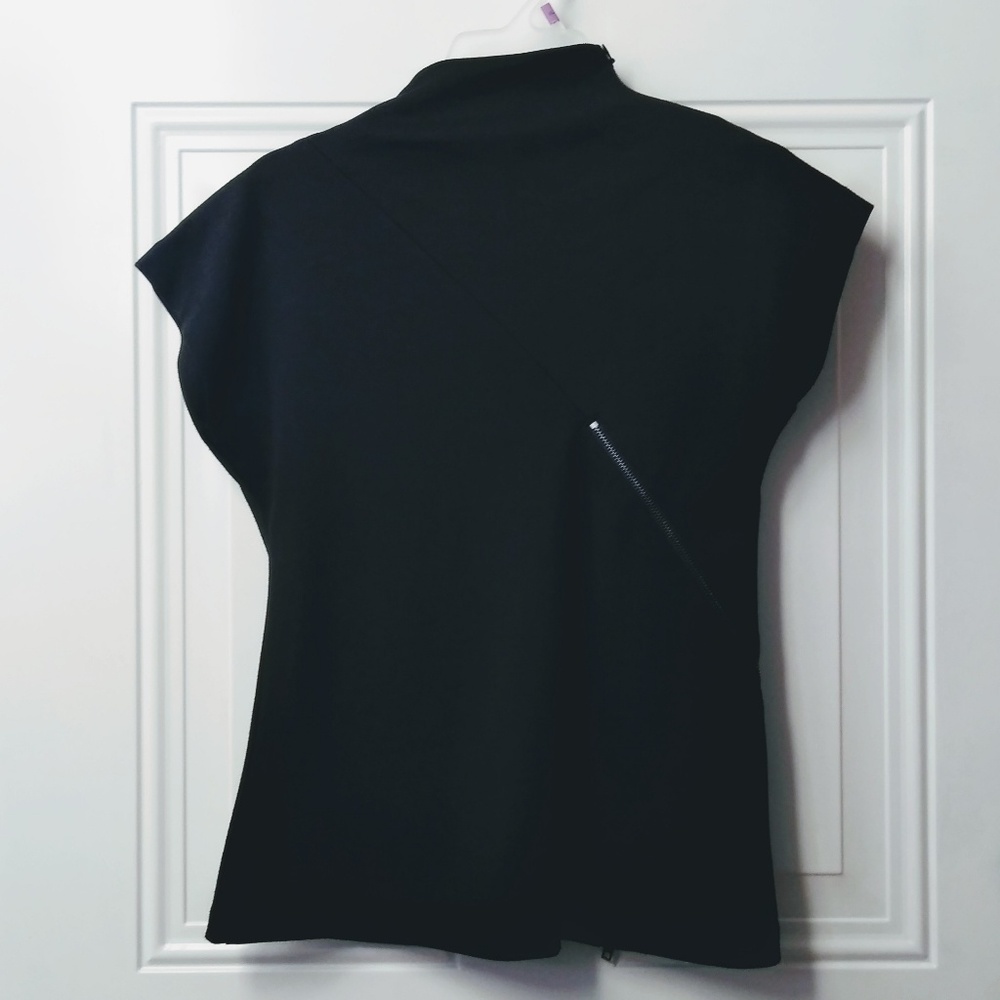 Catherine Malandrino Design Nation Black Ponte Top - Picture 5 of 8